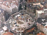 Work on Line 1 began in Erando and downtown Bilbao.
